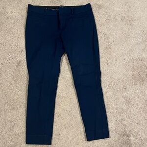 Banana Republic Dark Blue Sloan Trousers